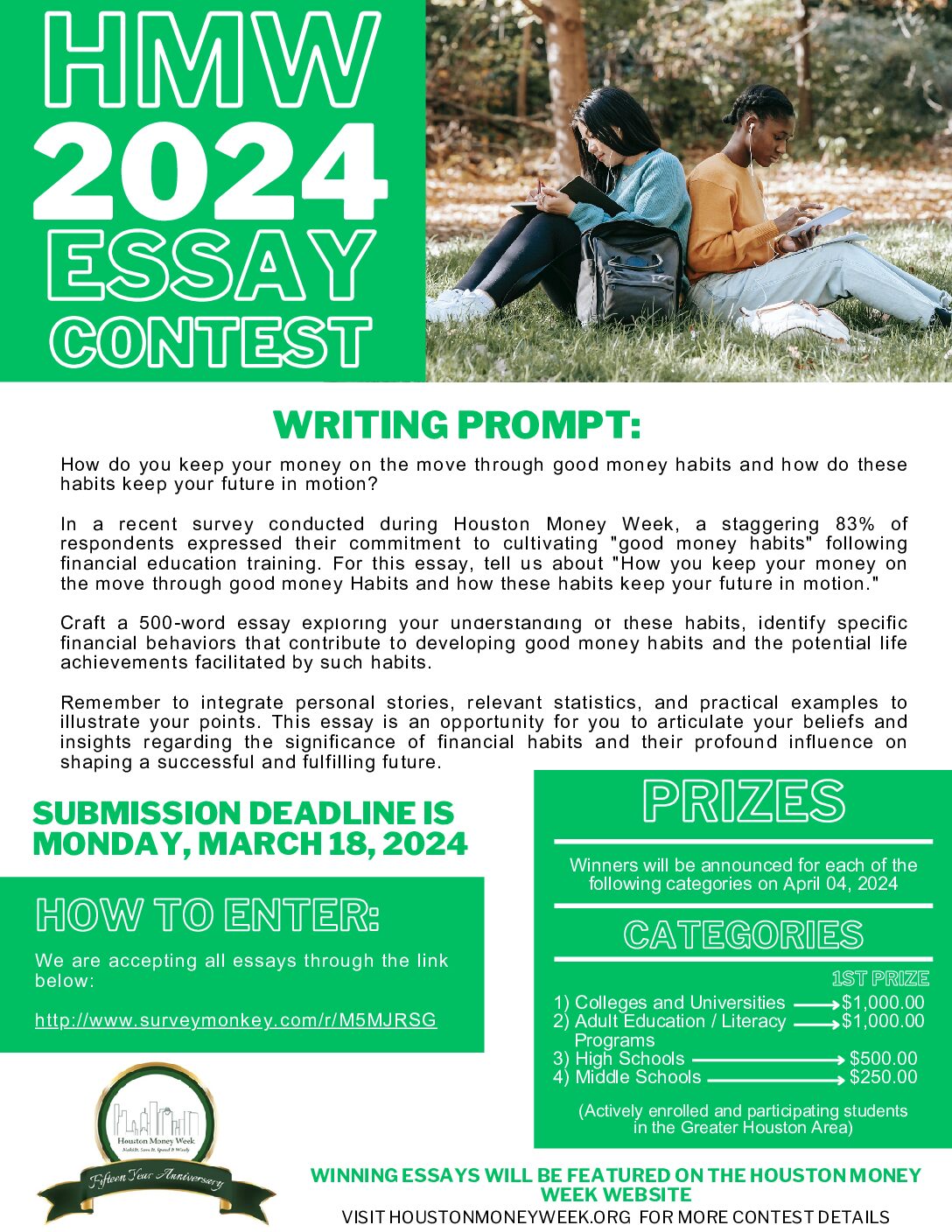 You are currently viewing Houston Money Week Essay Contest
